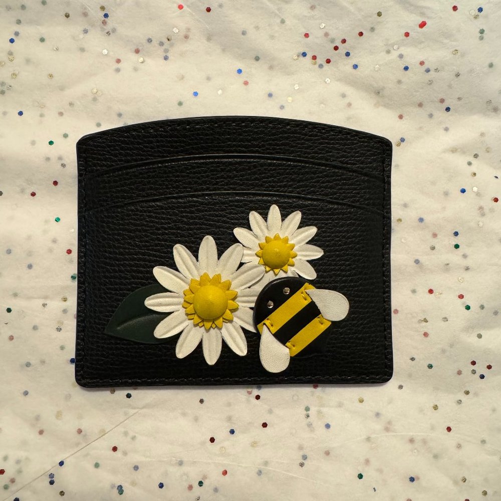 Kate Spade bee card holder wallet